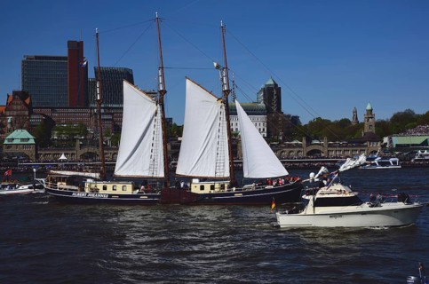 Deutschland, Hamburg, Hafen, St. Pauli, Schoner Albert Johannes, NL