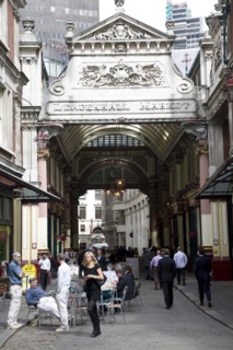 Leadenhall Market, London, England, UK