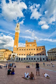 Piazza del Campo, Siena, Tuscany, Italy, Europe