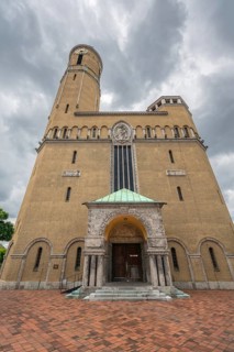 St Otto Church, built from 1912 to 1914, Siechenstraße 61, Bamberg, Upper Franconia, Bavaria,