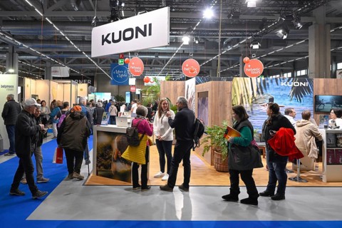 Kuoni Travel exhibition stand