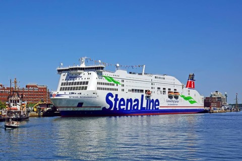Europe, Germany, Schleswig-Holstein, Kiel, state capital, Baltic Sea, harbour, Schwedenkai, Stena