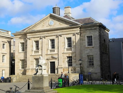 Dining Hall, Trinity College university, city of Dublin, Ireland, Irish Republic, Europe