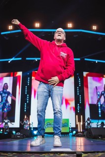 DJ Ötzi at the Schlagernacht des Jahres live on Das Original Tour in the Berlin Uber Arena on 16