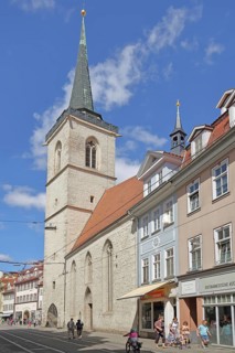 Gothic All Saints' Church, Erfurt, Thuringia, Germany, Europe