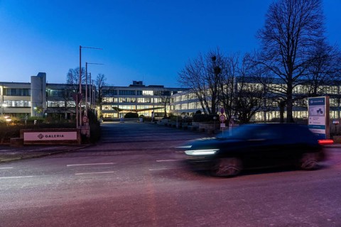 Corporate headquarters of the Galeria department stores' group, in Essen-Bredeney, on