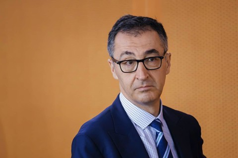 Cem Özdemir (Alliance 90/The Greens), Federal Minister for Agriculture and Food, pictured at the