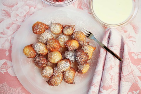Swabian cuisine, fat baked, Nonnenfürzle, Nonnenfürzchen, Swabian classic, lard baked, Swabian