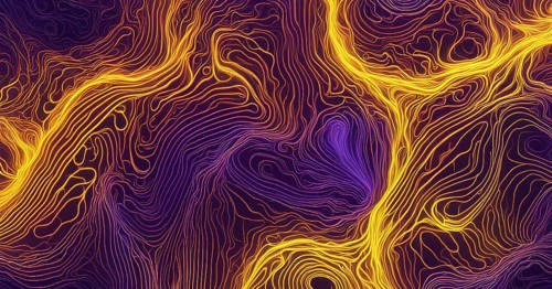 Flowing neural network, with glowing nodes connecting and disconnecting in a smooth and rhythmic