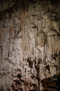 Stalactites in a stalactite cave, Terciopelo Cave, Barra Honda National Park, Costa Rica, Central