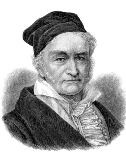 Johann Carl Friedrich Gauss, Carolus Fridericus Gauss, 30 April 1777, 23 February 1855, was a