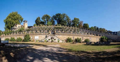 Winzerberg in Potsdam, Prussian Palaces and Gardens Foundation Berlin-Brandenburg. Part of the