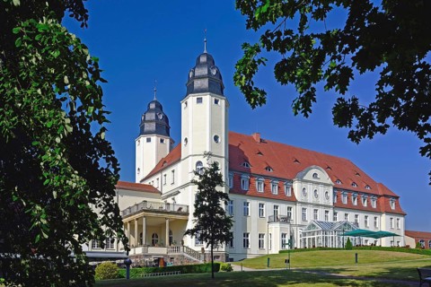 Europe, Germany, Mecklenburg-Western Pomerania, Göhren-Lebbin, Schloss Fleesensee, also Schloss