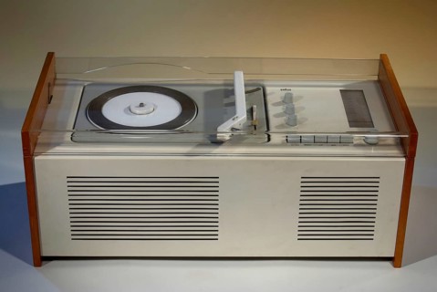 Braun Radio sk 61, Radio und Plattenspieler