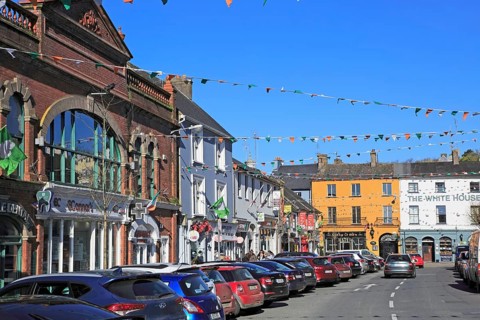 Historic buildings, Pearse Street, Kinsale, County Cork, Ireland, Irish Republic, Europe