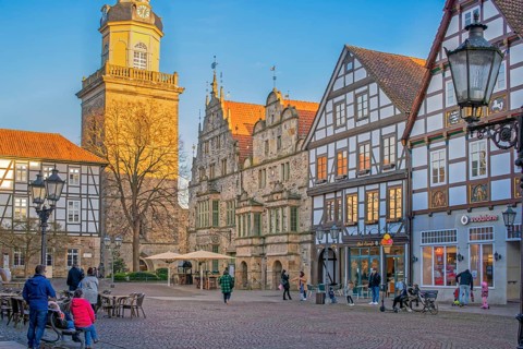 Marketplace Rinteln Germany