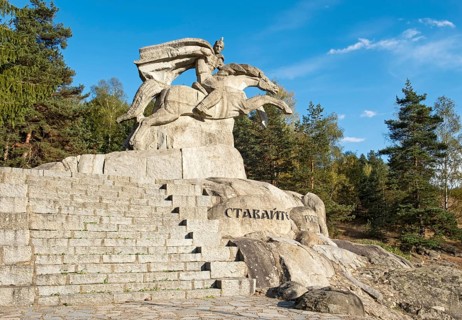 Statue of Georgi Benkovski, Koprivshtitsa, Bulgaria, Europe
