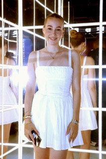 Annalena Keiler at the presentation of Roland Kaiser's wax figure for Kaisermania at Madame