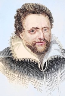 Ben Jonson alias Benjamin Jonson, 1572-1637, English Jacobean playwright, lyricist and literary