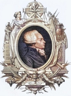 Maximilien Robespierre, 1758-1794, Leader of the Jacobins during the French Revolution, Historical,