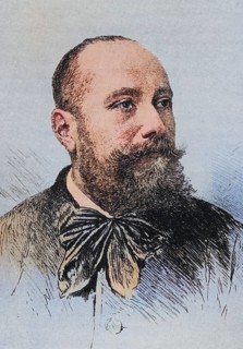 Armand Silvestre, 1837-1901, French poet and literary critic. From the book The Masterpiece Library