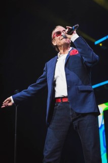 Michael Holm at the Schlagernacht des Jahres live on Das Original Tour in the Berlin Uber Arena on