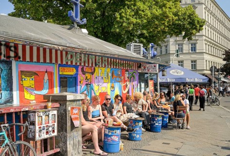 Ankerklause, Kottbusser Damm, Kreuzberg, Friedrichshain-Kreuzberg district, Berlin, Germany, Europe