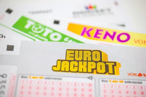 Tickets, gambling, lottery tickets, Toto, KENO from LOTTO, EURO JACKPOT 5 out of 50