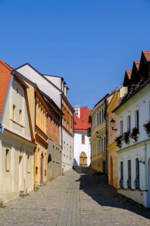 Klacelova Lane, Old Town, Znojmo, Znojmo, Okres Znojmo, Kraj Jihomoravský, South Moravia, Moravia,