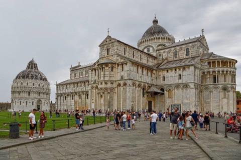 Santa Maria Assunta Cathedral, Piazza del Duomo, Pisa, Tuscany, Italy, Europe