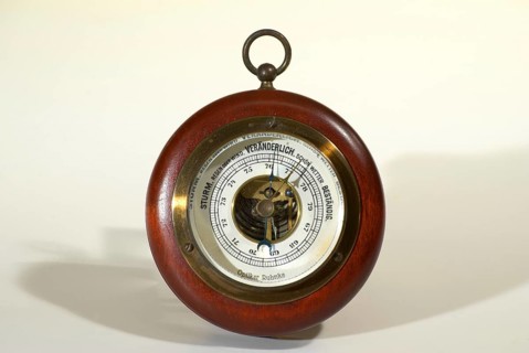 Old Barometer, Optician Ruhnke, Hamburg, Hamburg, Hamburg, Federal Republic of Germany