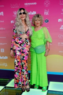 Dolly Buster and Malu Wilz at the event Landpartie with Julian F.M. Stöckel at the Strandhotel Vier