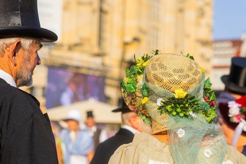 Dresden celebrated the 250th birthday of Caspar David Friedrich with a birthday party and a big