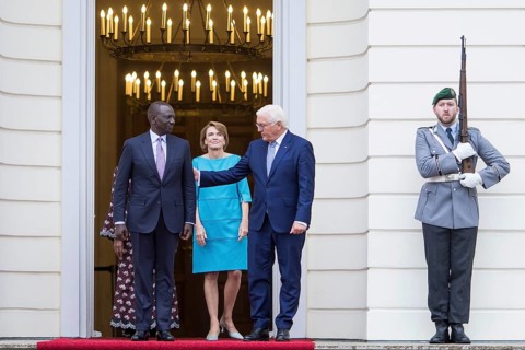 William Samoei Ruto (President of the Republic of Kenya), Elke Büdenbender (woman of the Federal