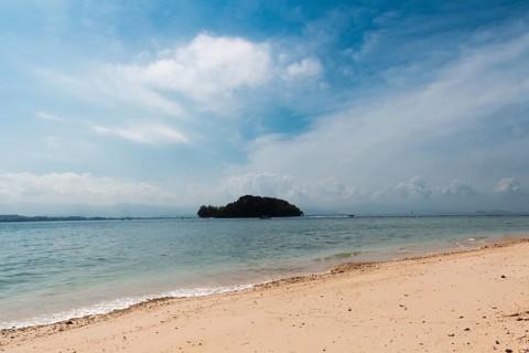 A small tropical island in marine park.Malaysia
