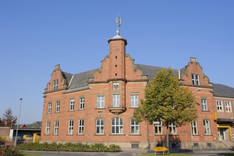 Post office, Lemgo, North Rhine-Westphalia, Germany, Europe