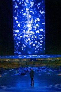 Plante Ozean exhibition in the Gasometer in Oberhausen, the world's oceans in their fragile beauty