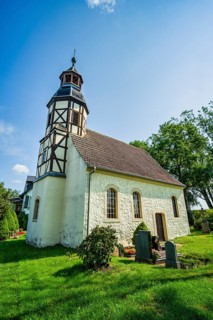 Bösewig village church, Bad Schmiedeberg, Saxony-Anhalt, Germany, Europe
