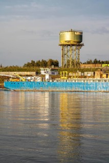 The Rhine Park in Duisburg-Hochfeld, former industrial site, steel industry, 60 ha, large, with 1.4