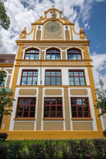 Luitpold Primary School, built in 1901 in Art Nouveau style, Memmelsdorfer Str. 7A, Bamberg, Upper