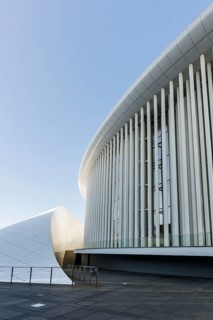 Philharmonie, by Christian de Portzamparc, Place de l'Europe, Plateau de Kirchberg, Luxembourg,