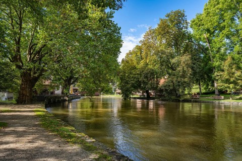 The Aachtopf, also known as the Aachquelle, a sight and tourist attraction in Hegau, is a karst