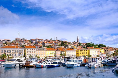Mali Losinj, island of Losinj, Kvarner Gulf Bay, Croatia, Europe
