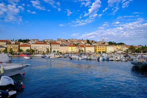 Harbour, Mali Losinj, Island of Losinj, Kvarner Gulf Bay, Croatia, Europe