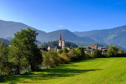 St. Lorenzen, near Bruneck, Pustertal, South Tyrol, Italy, Europe