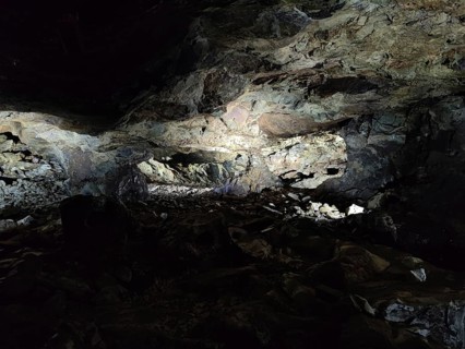 Visitor gallery of the Steinkaulenberg gemstone mines, show mine in Idar-Oberstein,