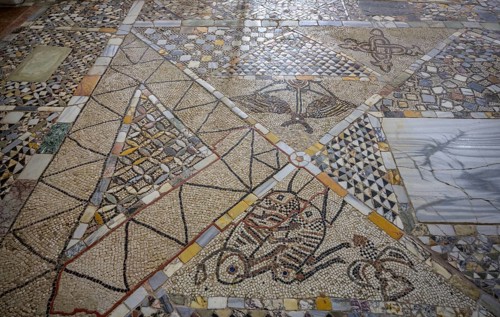 Basilica di Santi Maria e Donato with Byzantine mosaic pavement, Murano, Venice, Metropolitan City