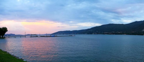 Panorama of Lake Maggiore