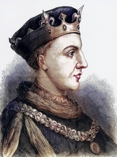 Henry V (1387-1422), King of England since 1413, in 1415 he resumed the Hundred Years' War, died of