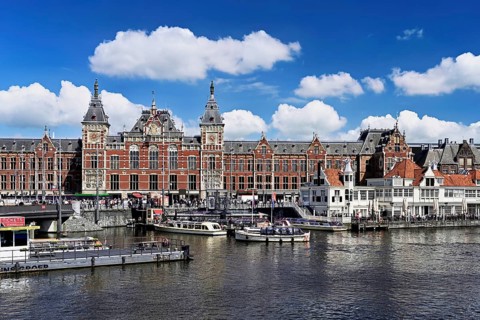 Centraal Station, Amsterdam Central Station, Netherlands